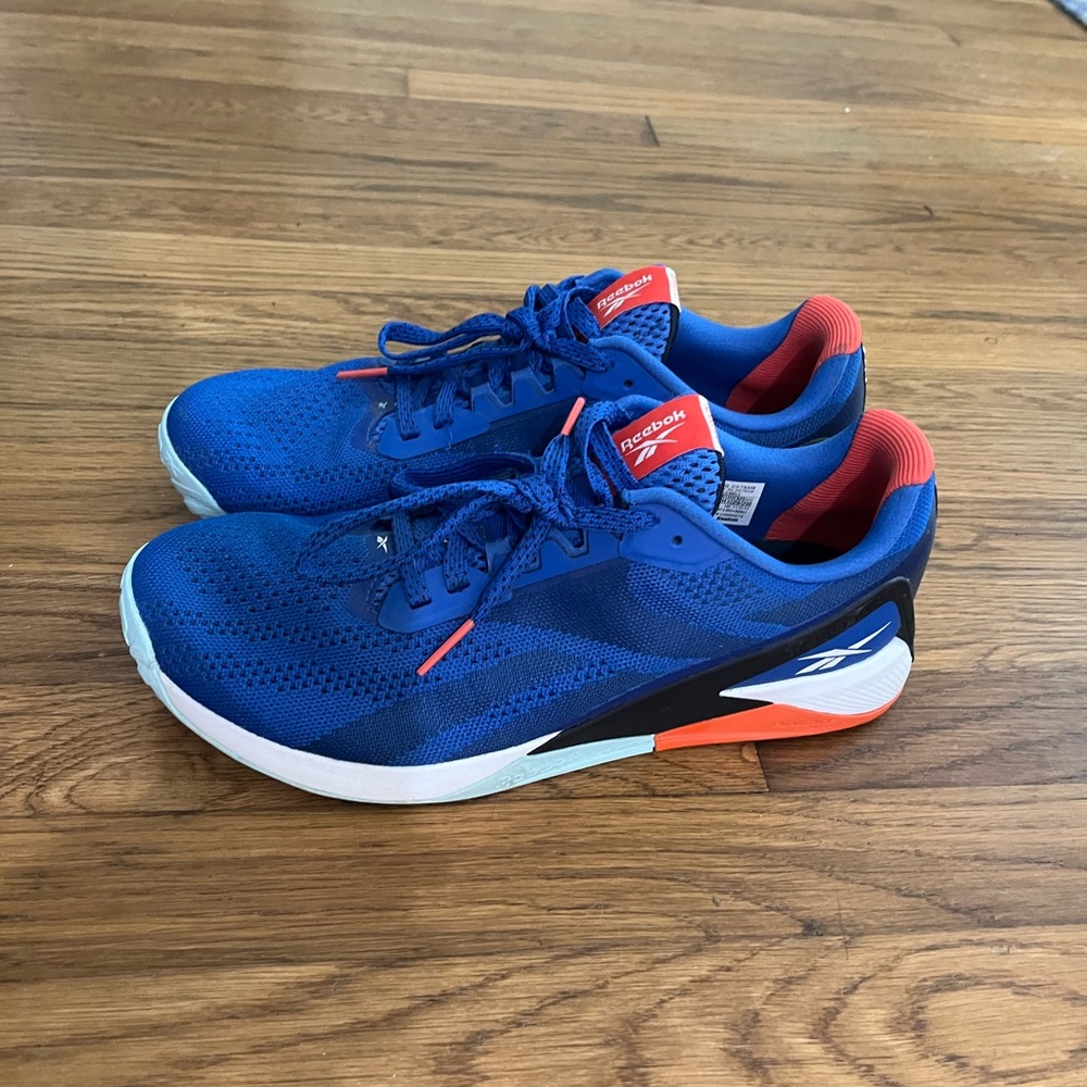 Nano x1 size 11 Reebok Men's Blue Athletic Shoes - Picture 10 of 10